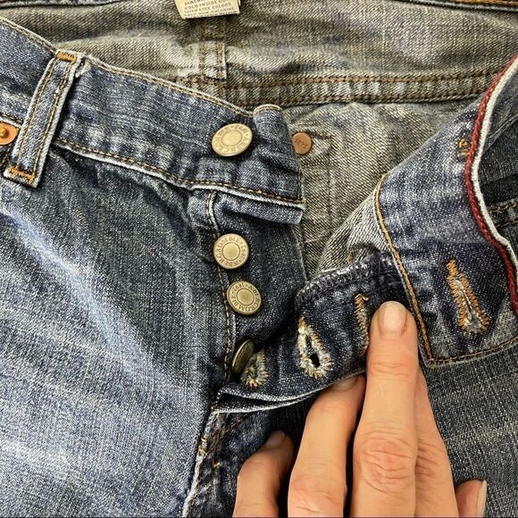 Abercrombie & Fitch Button Up Jeans - 6Long - Picture 8 of 10